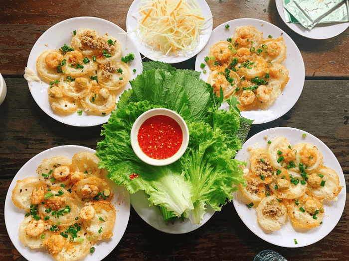 Delicious banh khot shops in Vung Tau - Goc Vu Sua restaurant