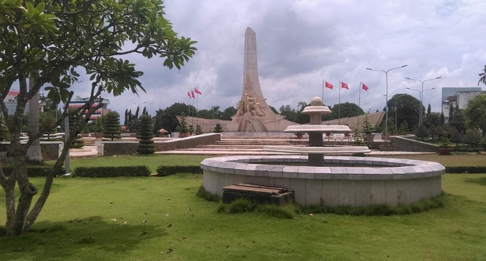 Dong Xoai Victory Monument - famous monument