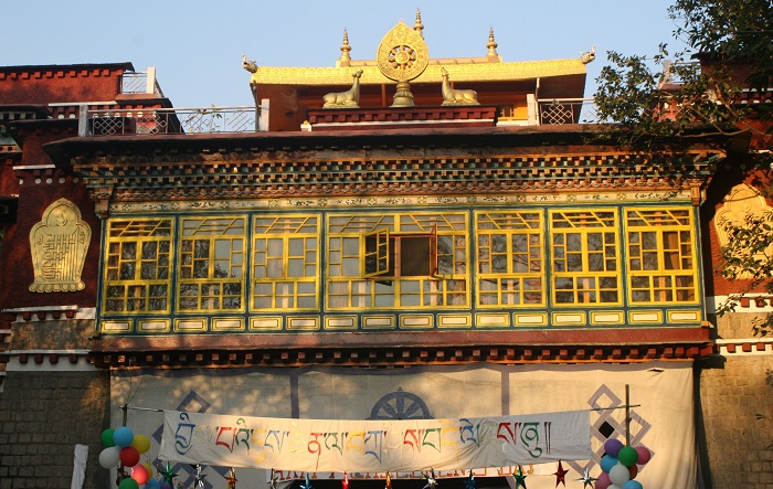 Ngôi đền Tsuglagkhang - những ngôi chùa đẹp nhất Ấn Độ