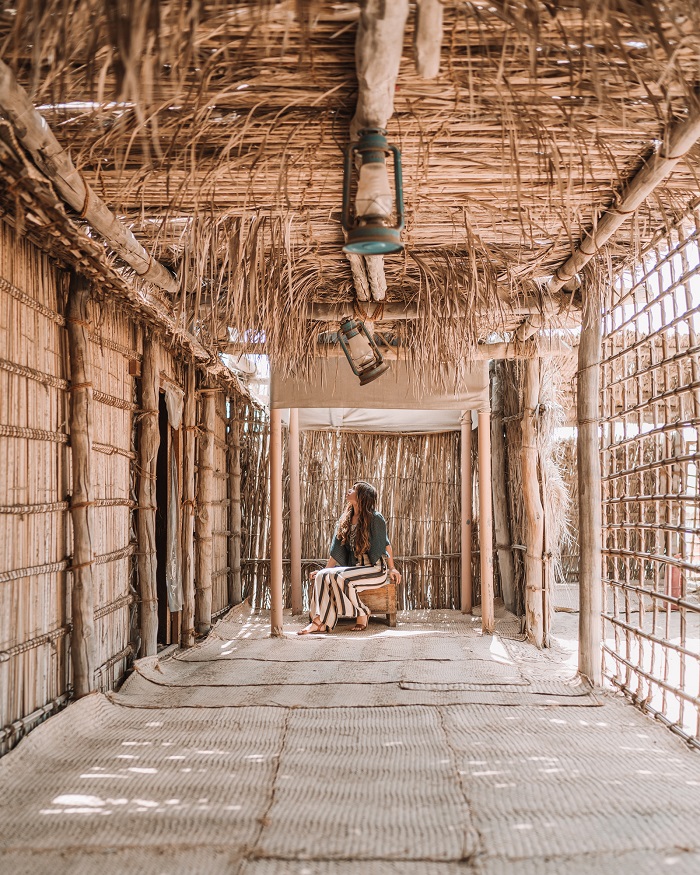 Ngôi nhà truyền thống của người dân địa phương - Làng Di sản Abu Dhabi