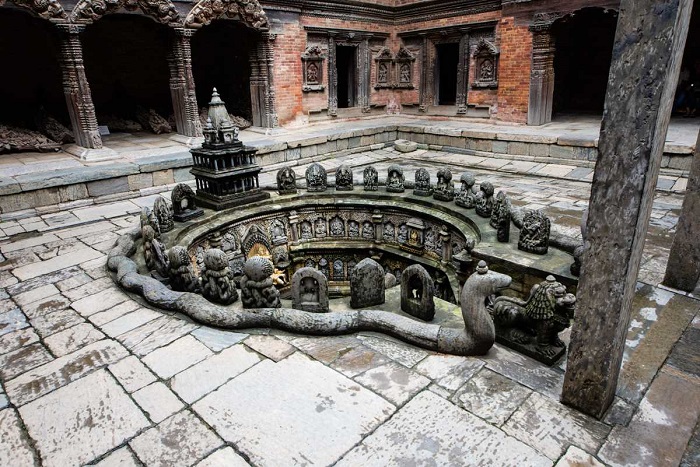 Sundari Chowk là điểm tham quan nổi bật ở phố cổ Patan 
