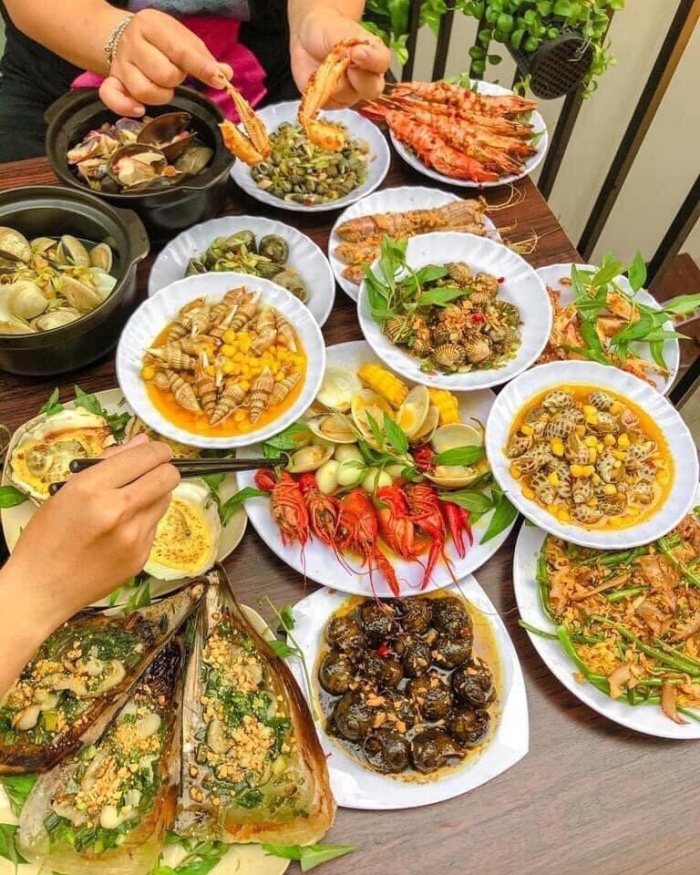 Hải sản Đại Dương quán ăn ngon ở Tuy Hoà 