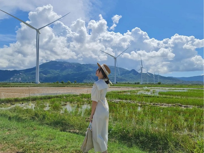 Cánh đồng điện gió đẹp ở Ninh Thuận ngoài Cánh đồng Điện Gió Mũi Dinh
