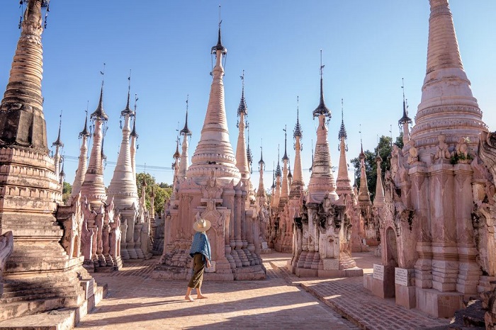 Kiến trúc chùa Kakku Myanmar