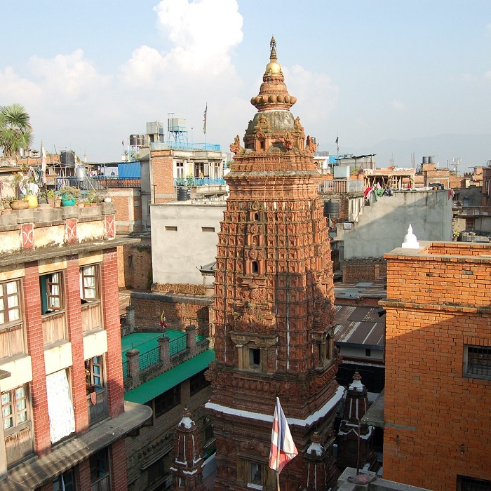 Chùa Đại Phật là điểm tham quan nổi bật ở phố cổ Patan 