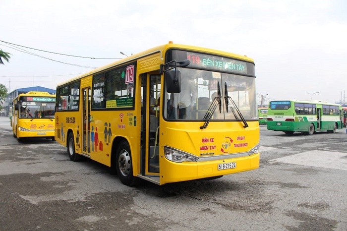 di chuyển từ sân bay Tân Sơn Nhất về trung tâm - Xe buýt 119
