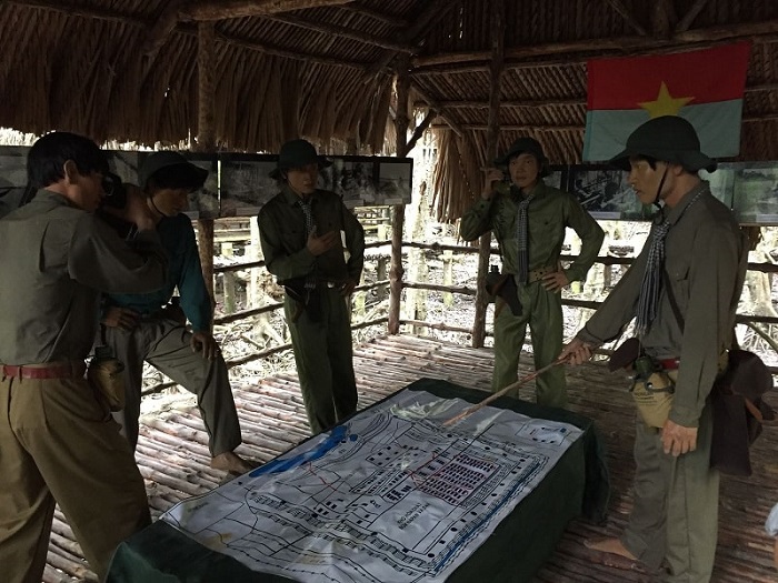 The history of the address of the Ben Dinh Cu Chi tunnels  