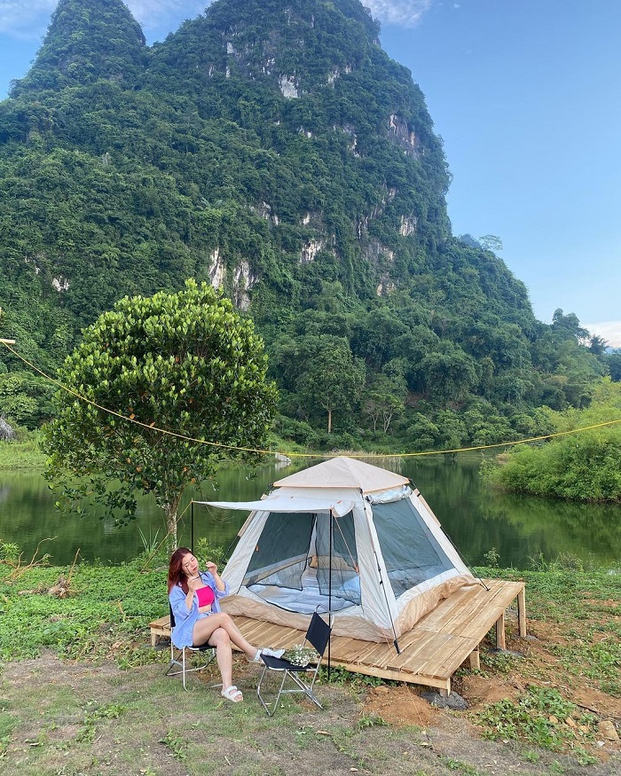 Hoà Bình Hideaway Camping đưa du khách về gần hơn với thiên nhiên 
