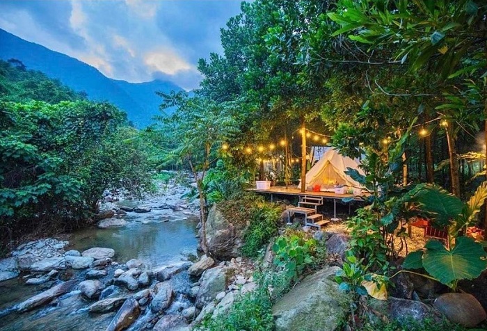 Khu cắm trại MoJen's & Retreat Thái Nguyên cung cấp dịch vụ cắm trại trọn gói