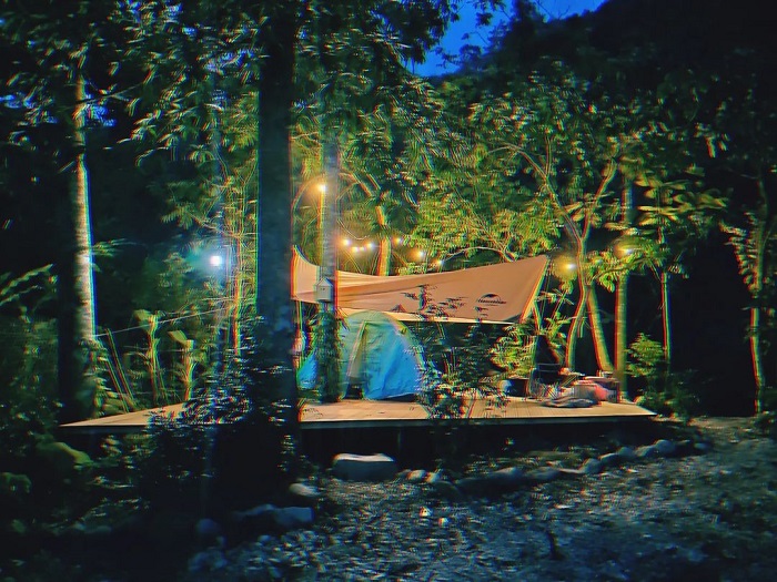 Khu cắm trại MoJen's & Retreat Thái Nguyên nằm trong khuôn viên xanh mát