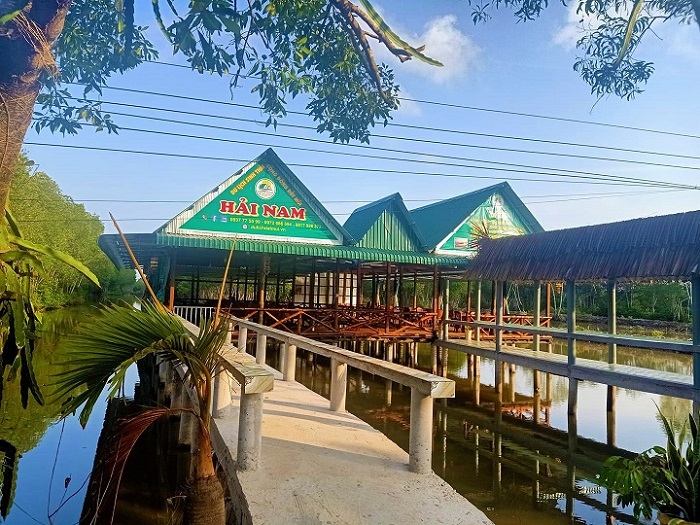 Rooms in Dat Mui community eco-tourism area