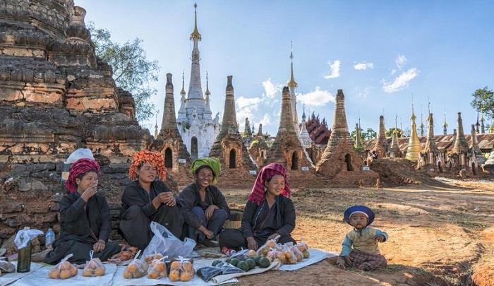 Lễ hội chùa Kakku Myanmar