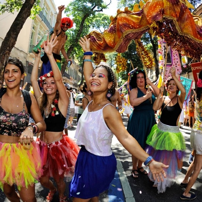 Lễ hội hóa trang Carnival Brazil ở Florianopolis