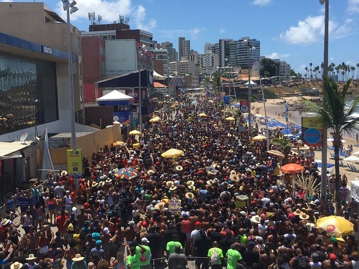 Lễ hội hóa trang Carnival Brazil ở Salvador