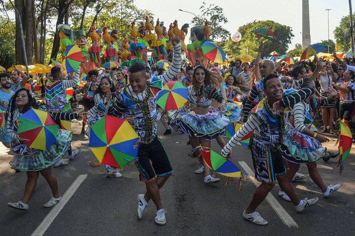Lễ hội hóa trang Carnival Brazil tại Sao Paulo