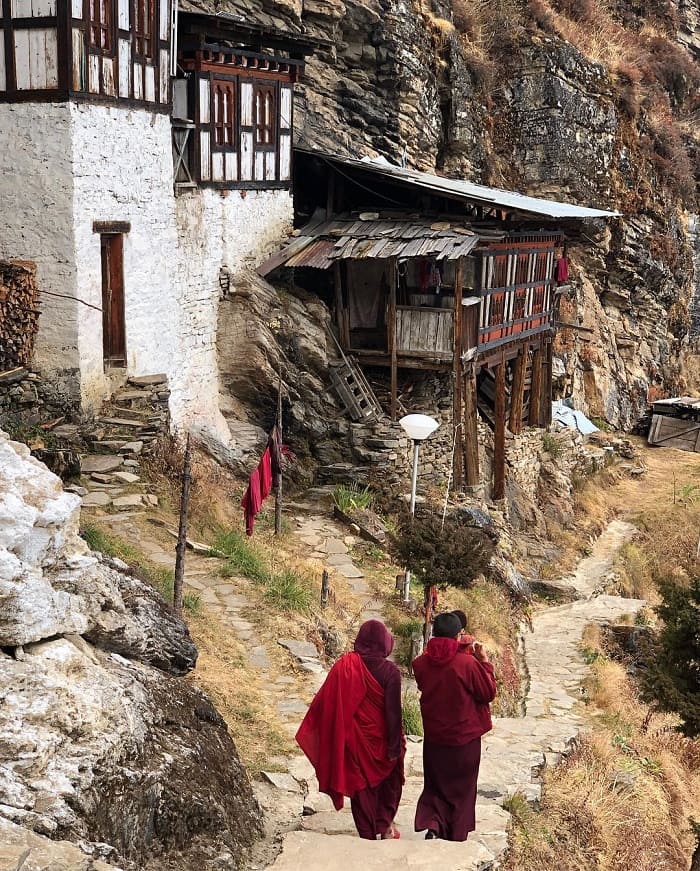 Ni viện Kila Gompa Bhutan