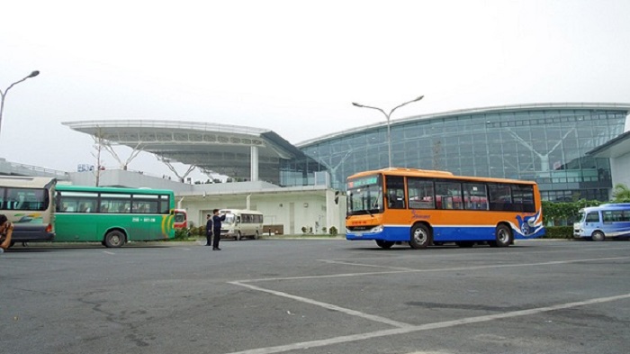 phương tiện đi sân bay Nội Bài - xe buýt chuyên tuyến