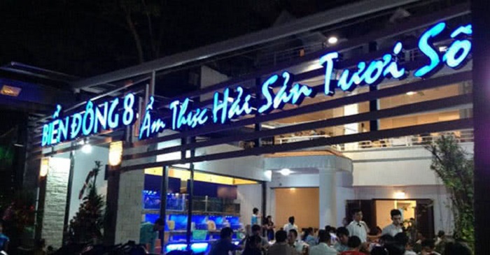 quán ăn gần sân bay Tân Sơn Nhất - hải sản Biển Đông 8