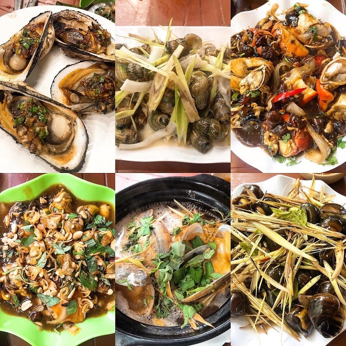Delicious snail restaurant in Quang Ninh - Snail Gourd