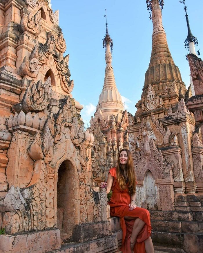 Sống ảo ở chùa Kakku Myanmar