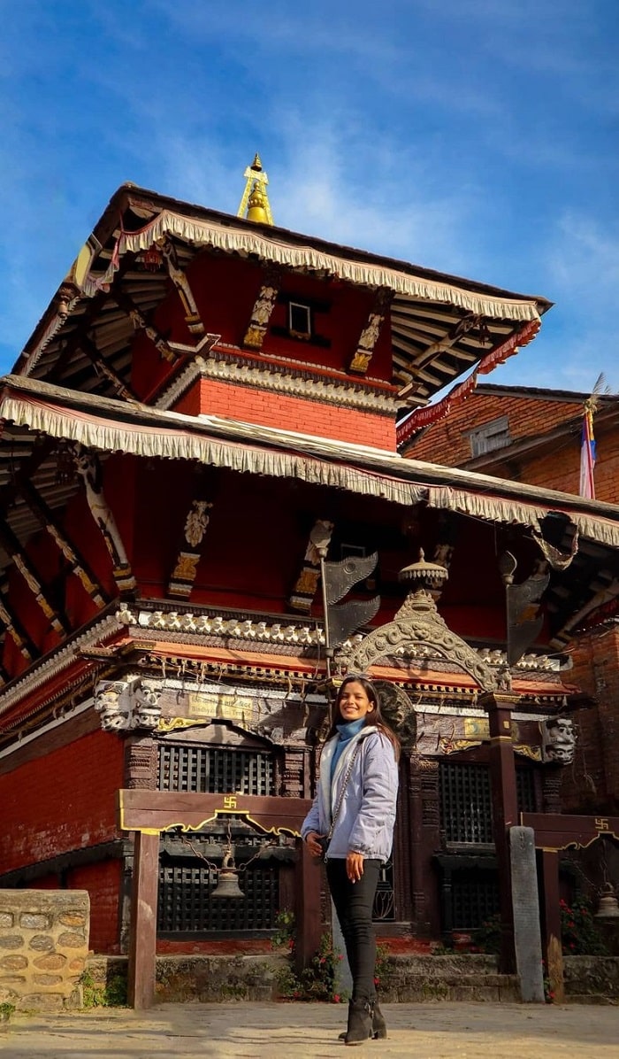 Sống ảo ở đền Bindhyabasini Nepal 