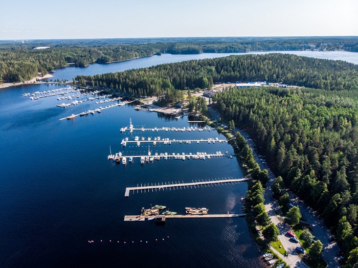 Imatra là thành phố bên hồ Saimaa Phần Lan 