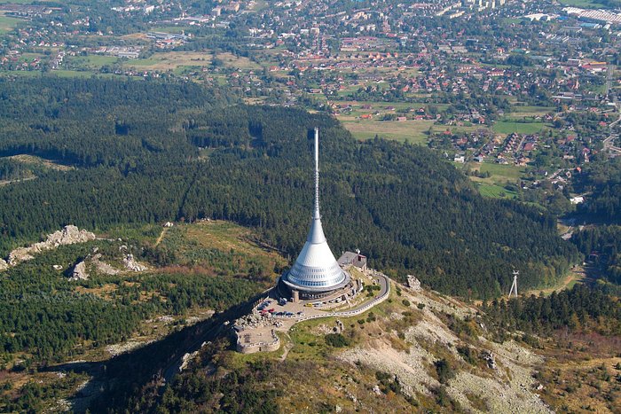 Tháp Jested là điểm tham quan ở thành phố Liberec
