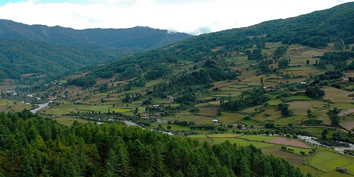 Thung lũng Tang là điểm tham quan nổi bật ở thung lũng Bumthang