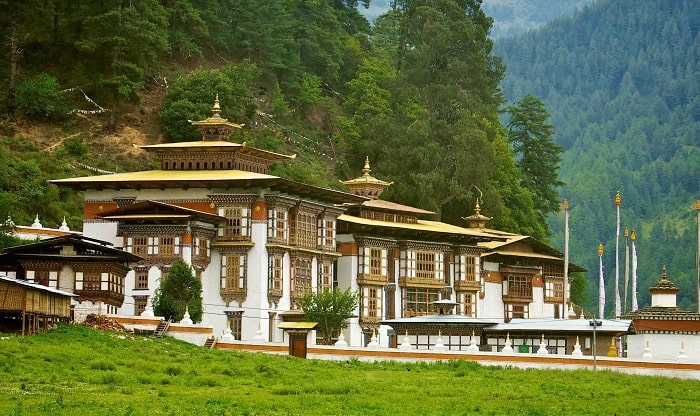 Tu viện Kurje Lhakhang là điểm tham quan nổi bật ở thung lũng Bumthang