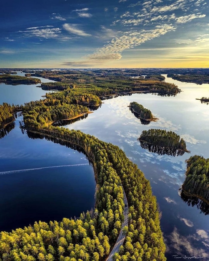 Vẻ đẹp hồ Saimaa Phần Lan 