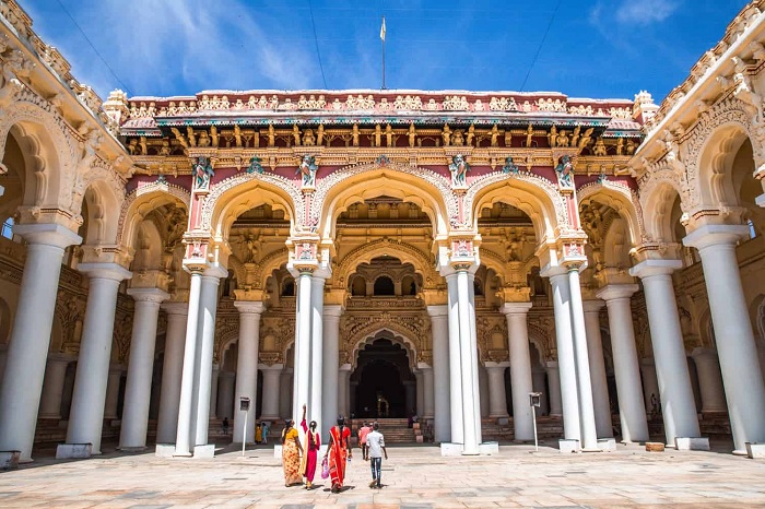 Du lịch Madurai - cung điện Thirumalai Nayak