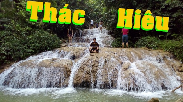 thác Hiêu Pù Luông - check in