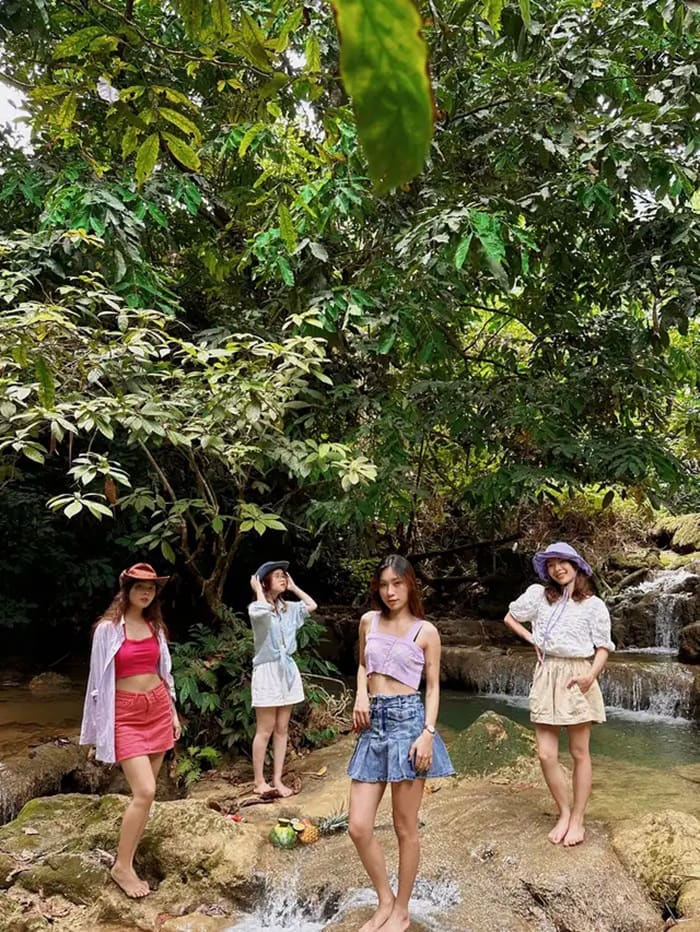 thác Hiêu Pù Luông - check in cảnh đẹp