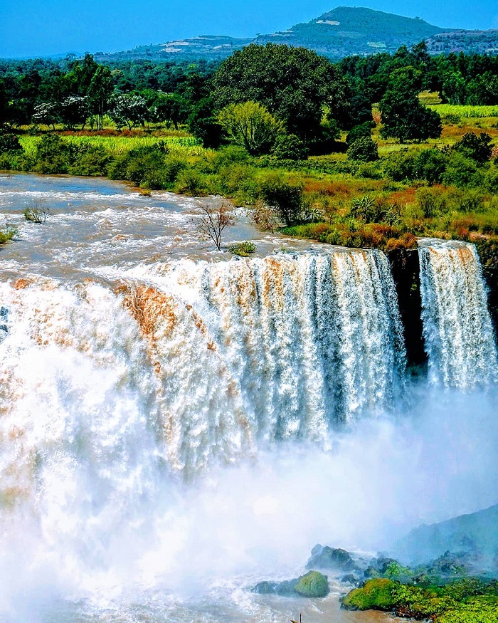 Blue Nile là một trong những thác nước đẹp ở châu Phi có cảnh đẹp ấn tượng
