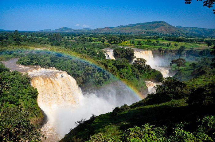 Blue Nile là một trong những thác nước đẹp ở châu Phi góc nào cũng đẹp