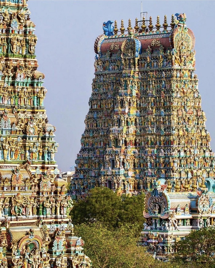 Đền Sri Meenakshi Du lịch Madurai