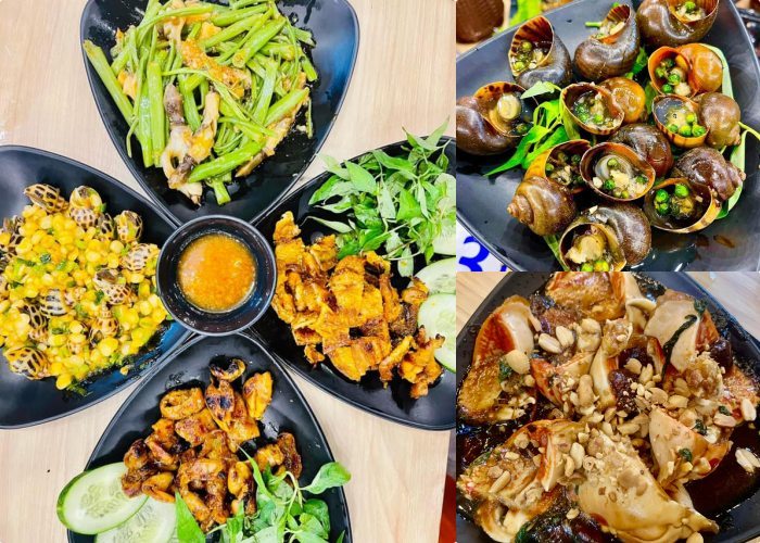 quán ốc ngon ở Quy Nhơn Ốc Nón