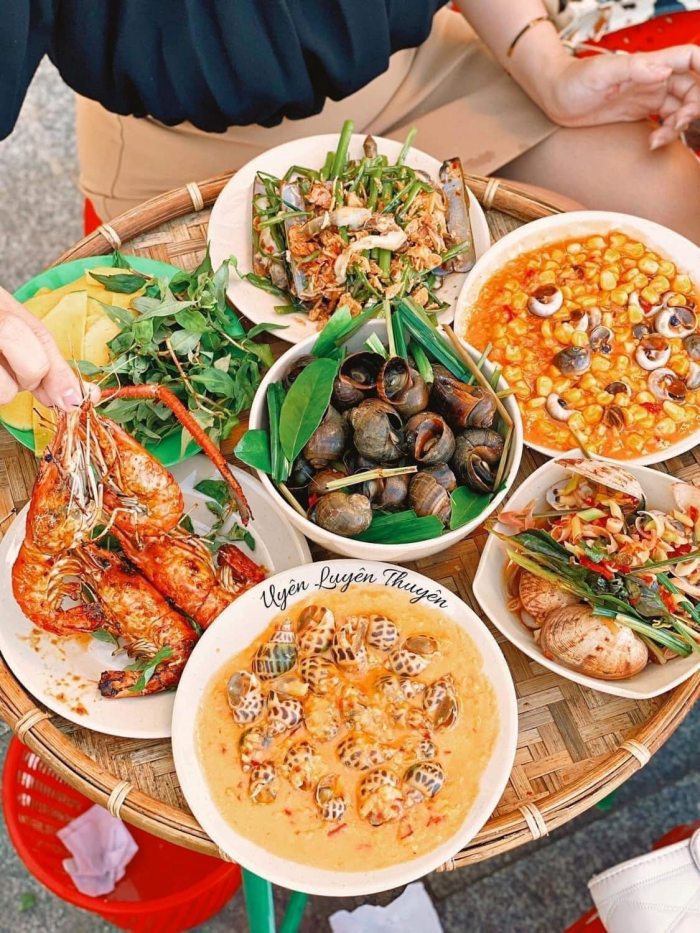 quán ốc ngon ở Quy Nhơn Ốc Khánh