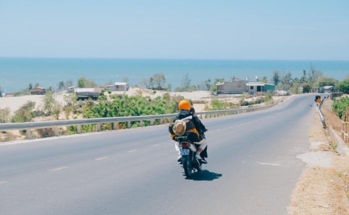 đi từ Hà Nội ra Quảng Ninh - Xe máy 