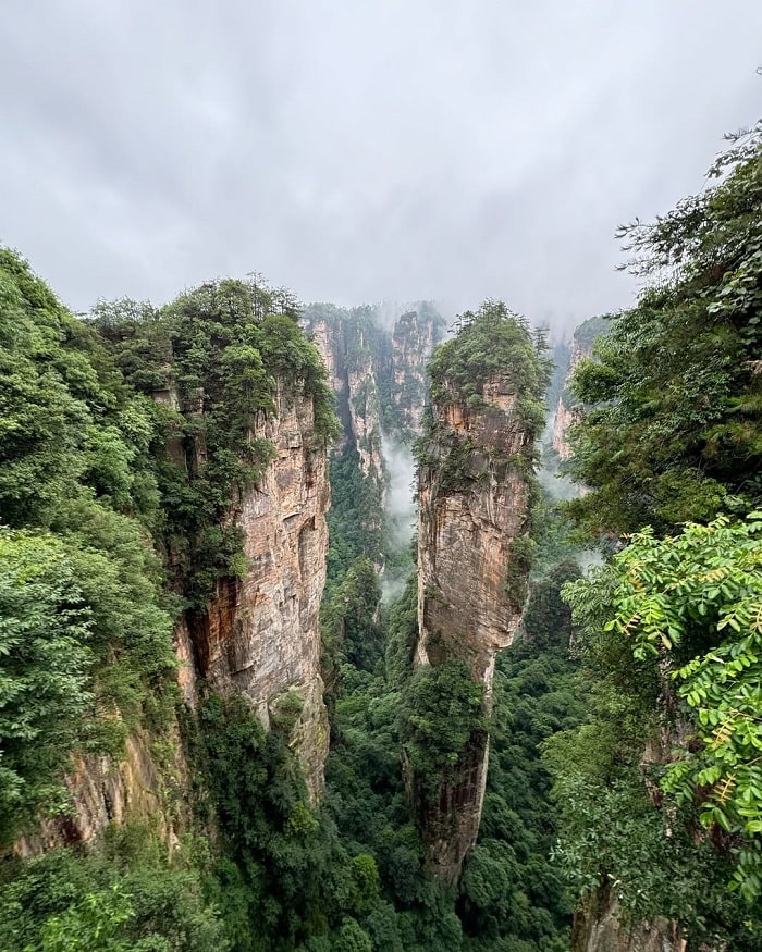 Khám phá Nam Thiên Trụ ở Viên Gia Giới Trung Quốc