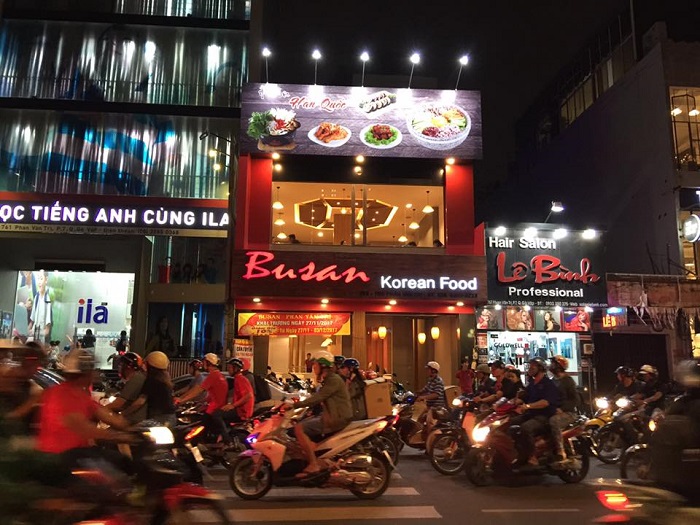  nhà hàng tổ chức sinh nhật ở Sài Gòn - Busan Korean Food Quận 3