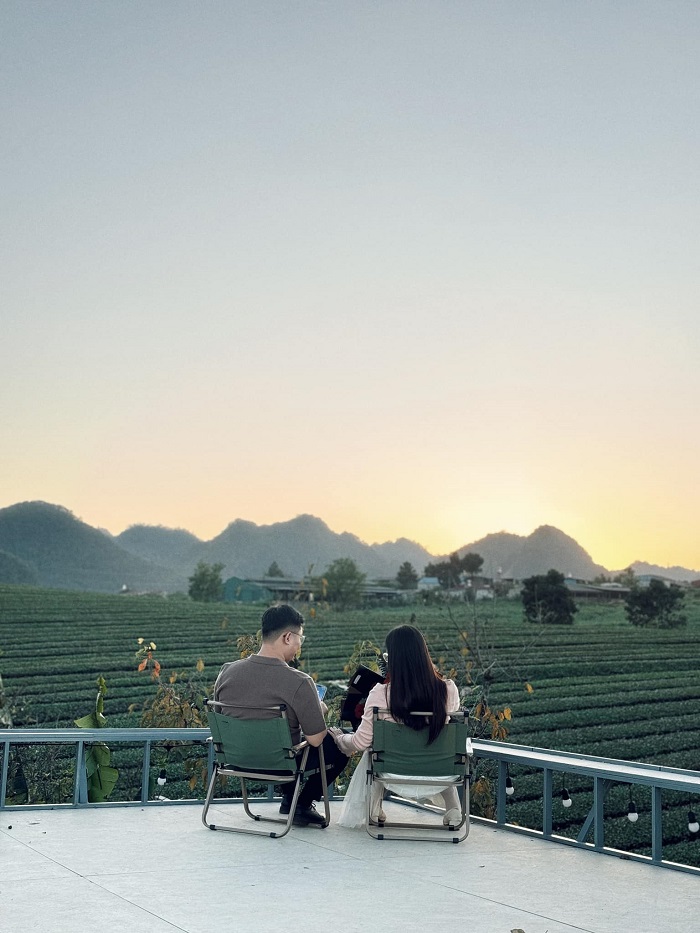 Tiệm Cà Phê Mer Mộc Châu mang lại cảm giác bình yên
