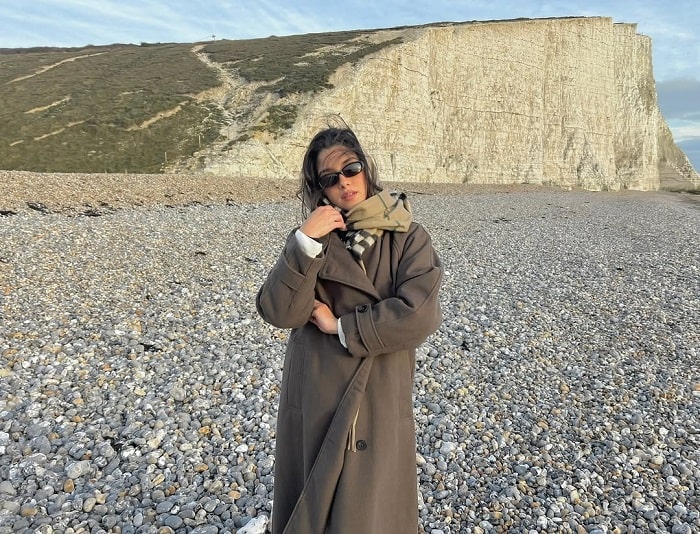 Đi bộ ở vách đá trắng Seven Sisters Anh