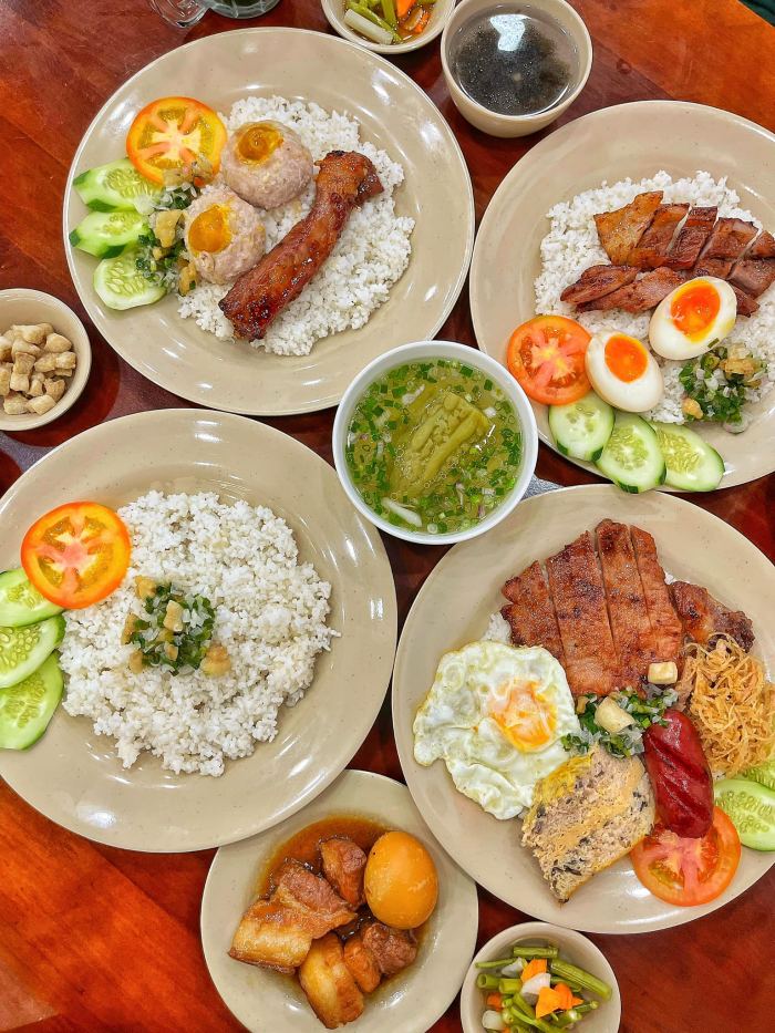 cơm tấm vân quán cơm tấm ngon ở Nha Trang