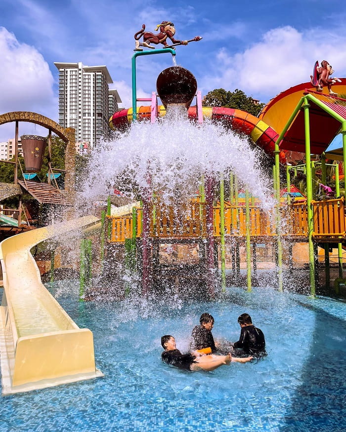 Du lịch Malaysia tự túc nên đi Công Viên Nước Sunway Lagoon