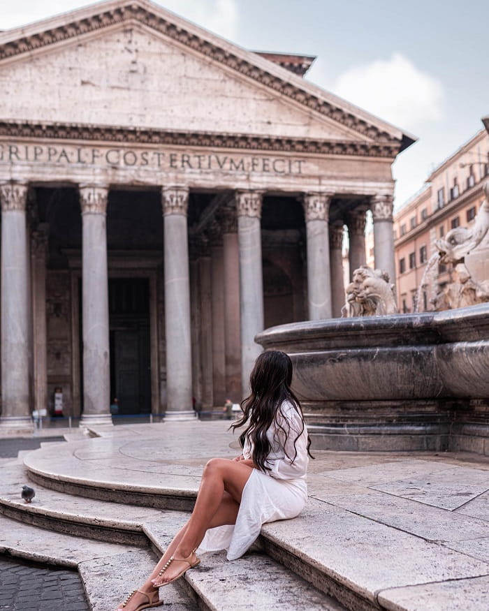 Mùa xuân ở Rome có gì hay - đền Pantheon