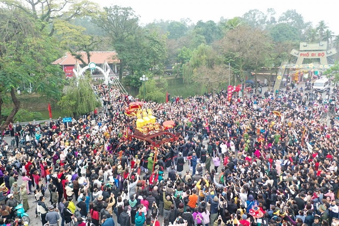 địa điểm cầu tài lộc ở Vĩnh Phúc - Đền Ngự Dội (Đền Bà)