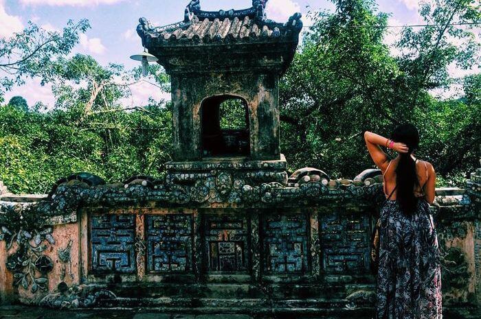 Điện Hòn Chén điểm du lịch ở Hương Trà Huế