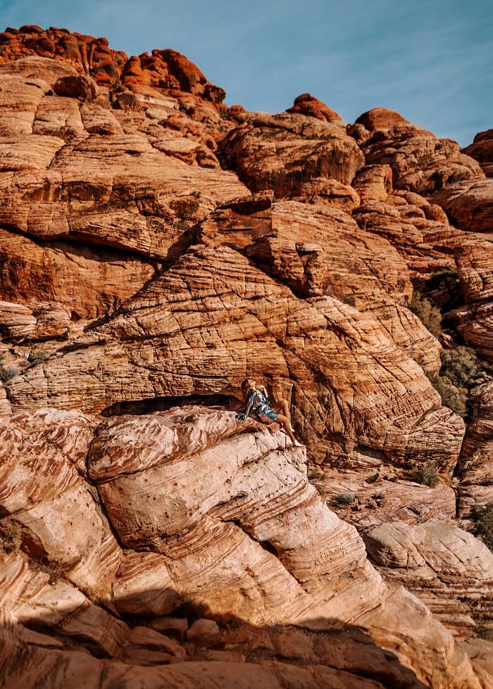 Du lịch Las Vegas mùa xuân nên Leo núi ở hẻm núi Red Rock