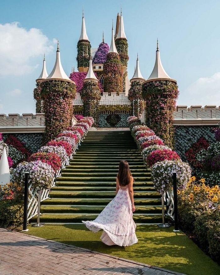 Lịch trình du lịch Dubai 6 ngày 5 đêm - Vườn hoa